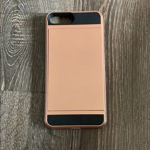 iPhone card holding case